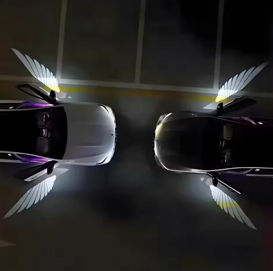 Car Door Angel Wing Projector Wireless